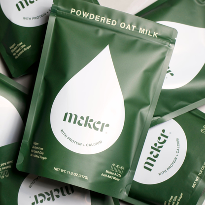 Maker oat milk powder - bundle of 6 bags